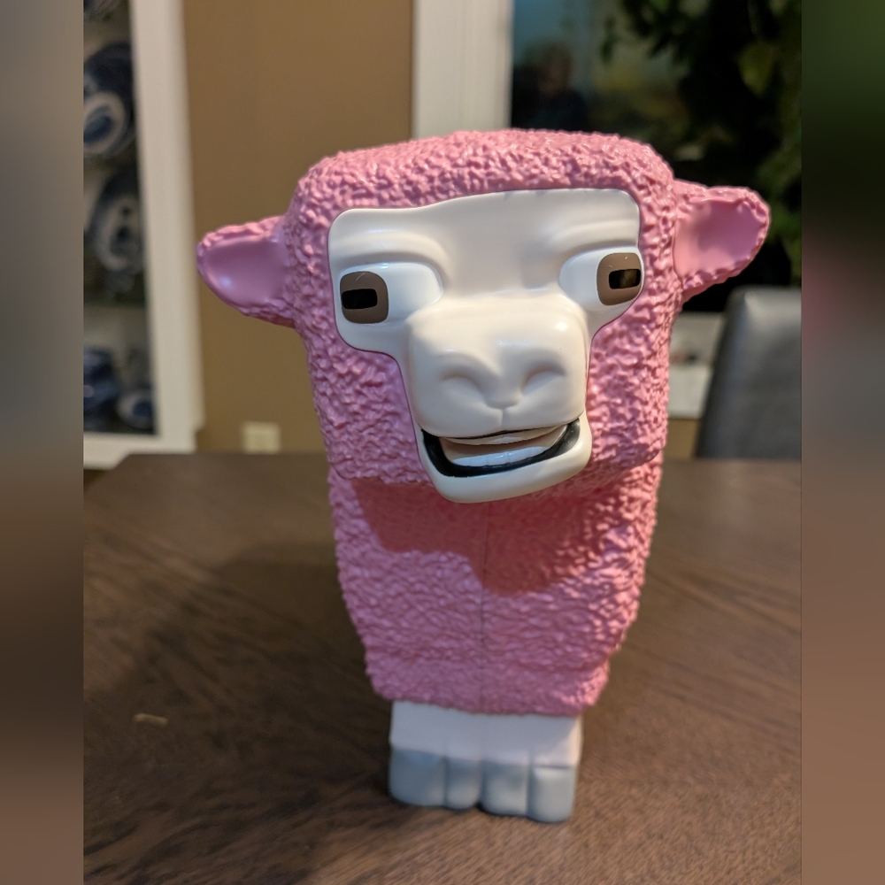 Minecraft Movie Sheep Popcorn Bucket